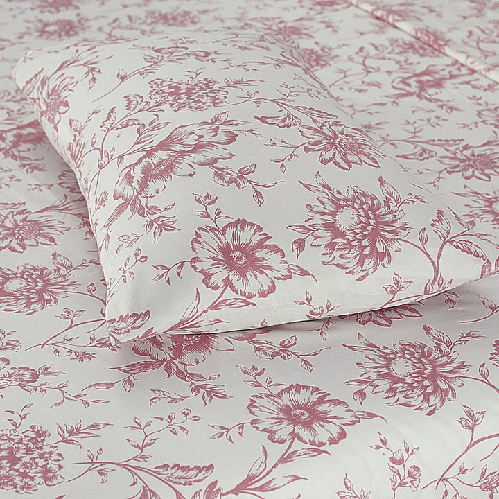 Floral Maroon-3pcs Cotton Punch