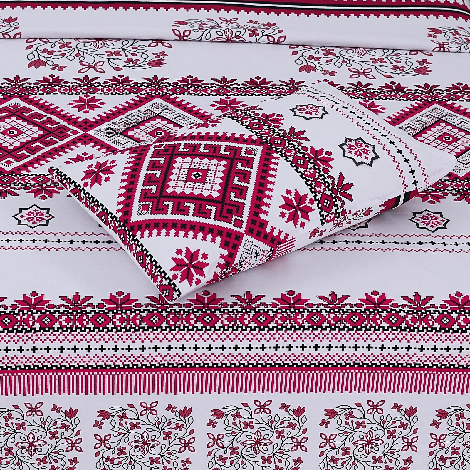 Ajrak Pattern - Cotton