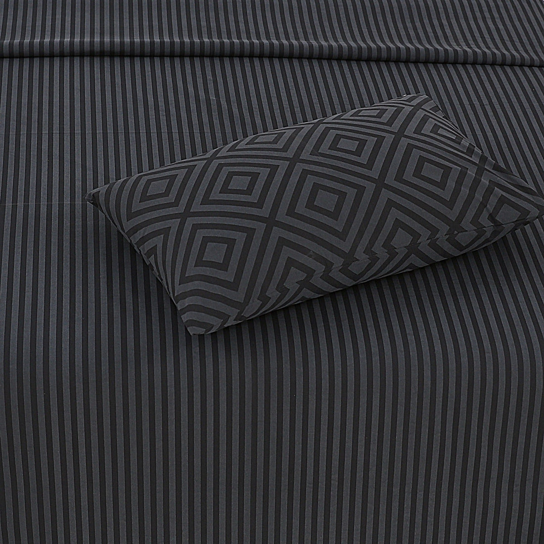 Black Striped- 3Pcs Cotton
