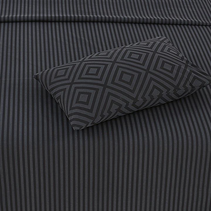 Black Striped- 3Pcs Cotton