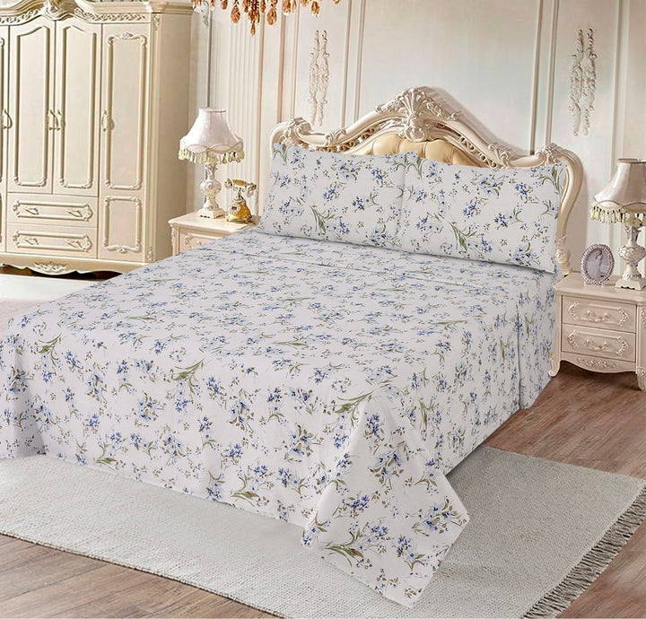 Mystic Blue Punch 3Pcs Printed Cotton Punch