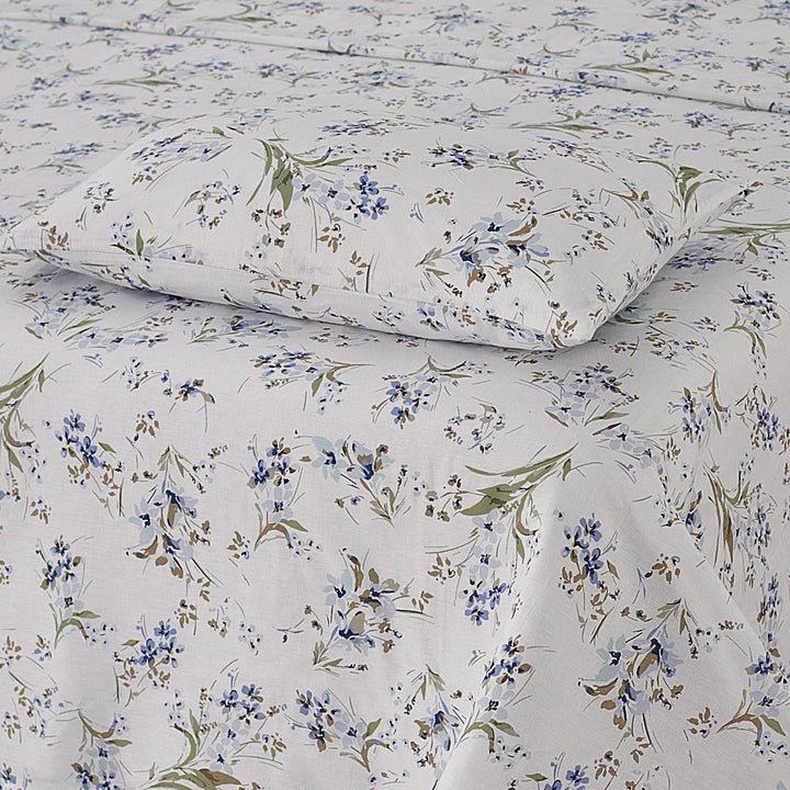 Mystic Blue Punch 3Pcs Printed Cotton Punch